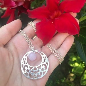 Purple Stone Necklace